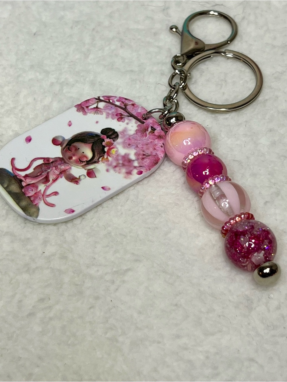 Skull panda keychain bundle